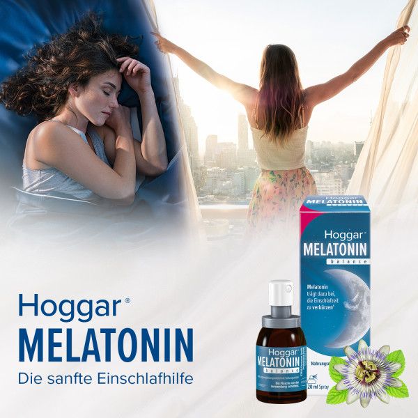 ﻿bodyguardapotheke HOGGAR Melatonin balance Spray Zeitlich begrenztes Angebot