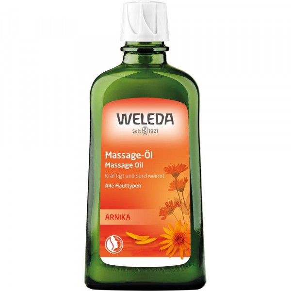 bodyguardapotheke Weleda Massageöl Arnika - kräftigt und durchwärmt Wochenangebot
