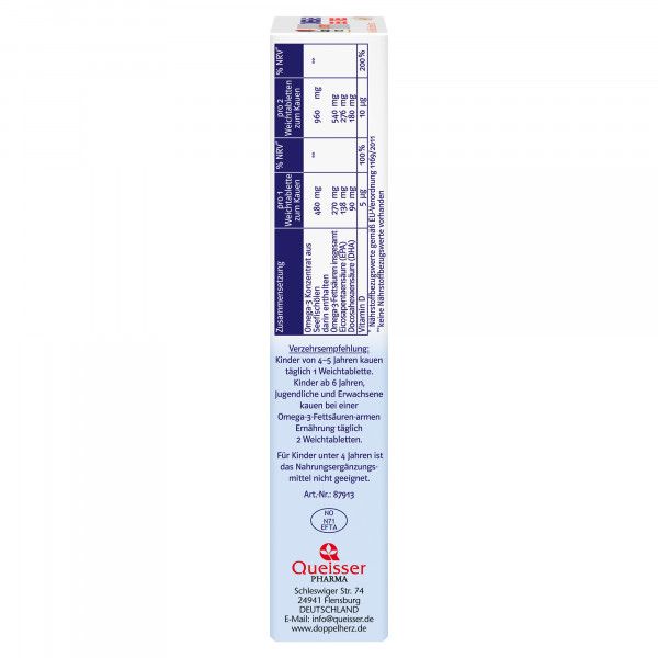 bodyguardapotheke DOPPELHERZ Omega-3 Gel-Tabs family Erdb.Cit.system Sonderangebot der Fabrik