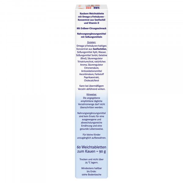 bodyguardapotheke DOPPELHERZ Omega-3 Gel-Tabs family Erdb.Cit.system Sonderangebot der Fabrik
