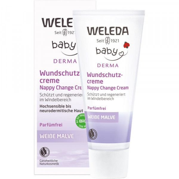 bodyguardapotheke Weleda Baby Wundschutzcreme Weiße Malve - Parfümfreie Pflege