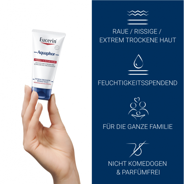 bodyguardapotheke EUCERIN Aquaphor Protect & Repair Salbe 50% Rabatt für begrenzte Zeit