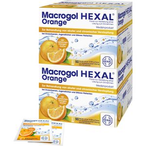 bodyguardapotheke MACROGOL HEXAL Orange Plv.z.Her.e.Lsg.z.Einn.Btl Großer Ausverkauf