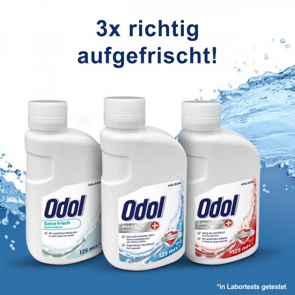 bodyguardapotheke ODOL Mundwasser Atemklar + alkoholfreies Mundwasser Konzentrat Osterangebot