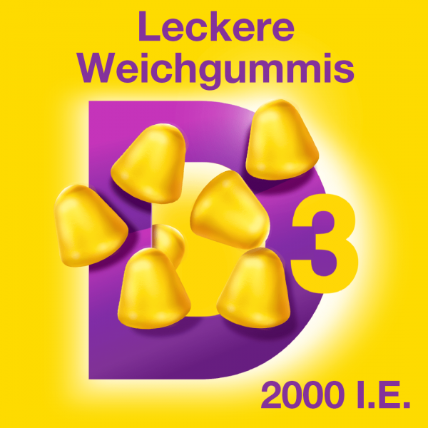bodyguardapotheke VIGANTOLVIT 2000 I.E. Vitamin D3 Weichgummis Lagerräumung
