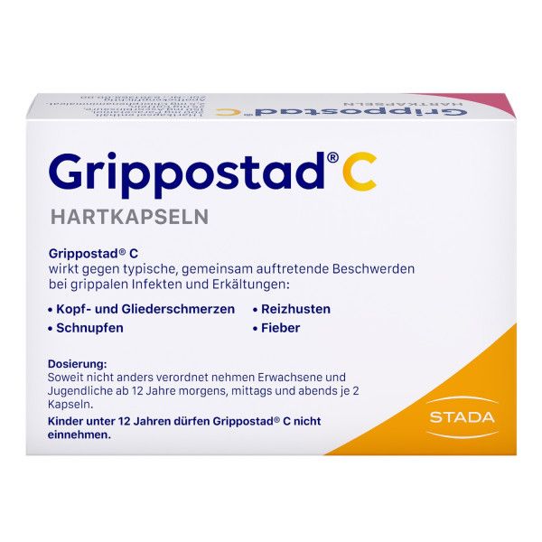 bodyguardapotheke GRIPPOSTAD C Hartkapseln gegen grippale Infekte und Erkältungskrankheiten mit Vitamin C Top Angebot