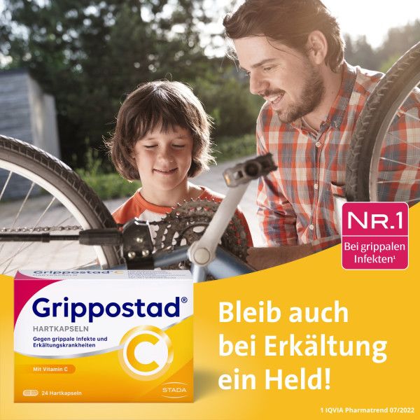 bodyguardapotheke GRIPPOSTAD C Hartkapseln gegen grippale Infekte und Erkältungskrankheiten mit Vitamin C Top Angebot
