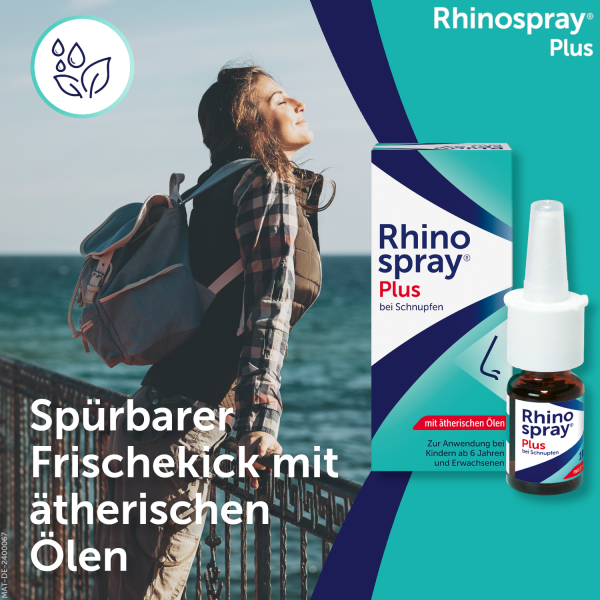 bodyguardapotheke RHINOSPRAY plus bei Schnupfen mit Feindosierer Blitzangebot
