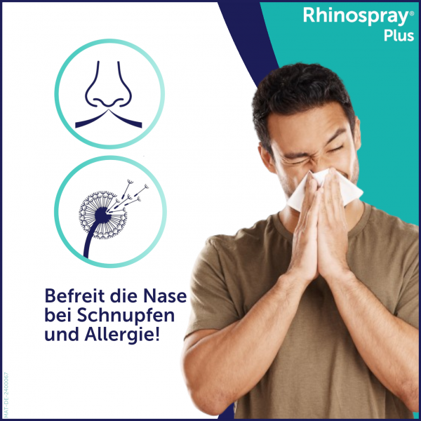 bodyguardapotheke RHINOSPRAY plus bei Schnupfen mit Feindosierer Blitzangebot