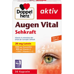 bodyguardapotheke DOPPELHERZ Augen Vital Sehkraft aktiv Kapseln Saisonale Angebote