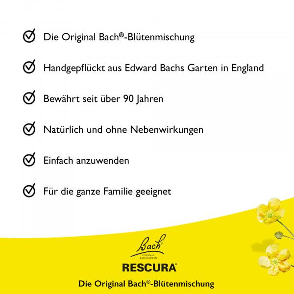 bodyguardapotheke Bach RESCURA® Pets Tropfen 10ml Neueste Stile