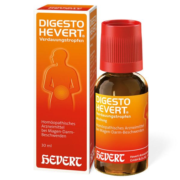bodyguardapotheke DIGESTO Hevert Verdauungstropfen