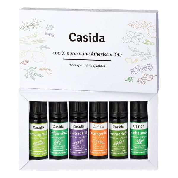 bodyguardapotheke ÄTHERISCHE Öle Set naturrein Top 6 Aromatherapie