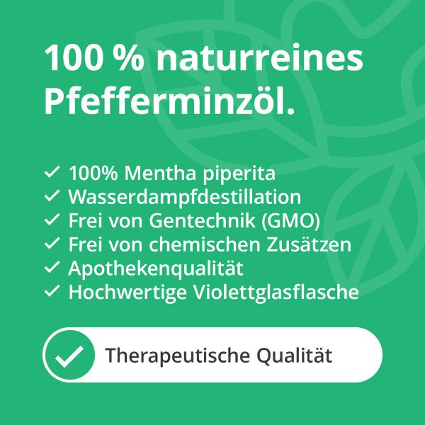 bodyguardapotheke PFEFFERMINZ ÖL naturrein ätherisch Nur noch ein Tag übrig