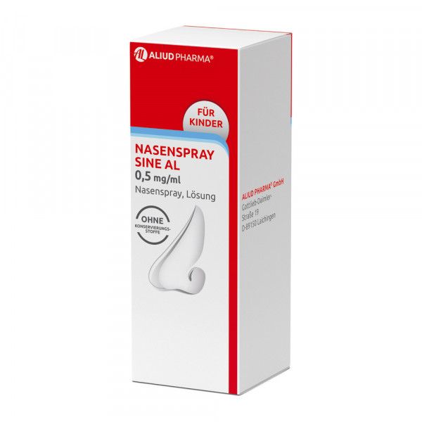 bodyguardapotheke Nasenspray sine AL 0 5 mg / ml bei Schnupfen Sonderangebot