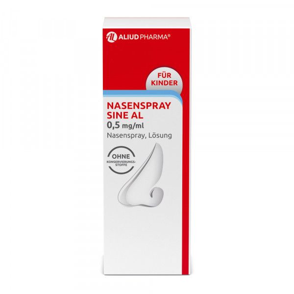 bodyguardapotheke Nasenspray sine AL 0 5 mg / ml bei Schnupfen Sonderangebot