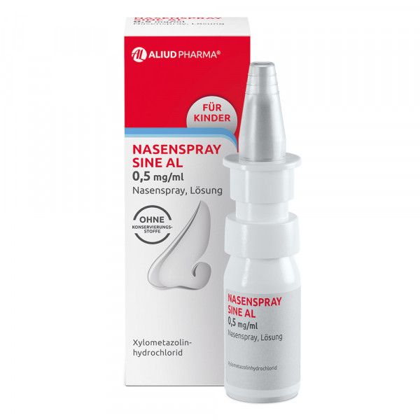 bodyguardapotheke Nasenspray sine AL 0 5 mg / ml bei Schnupfen Sonderangebot
