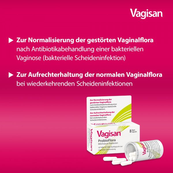 bodyguardapotheke VAGISAN ProbioFlora Milchsäure-Bakter.Vaginalkaps Begrenztes Angebot