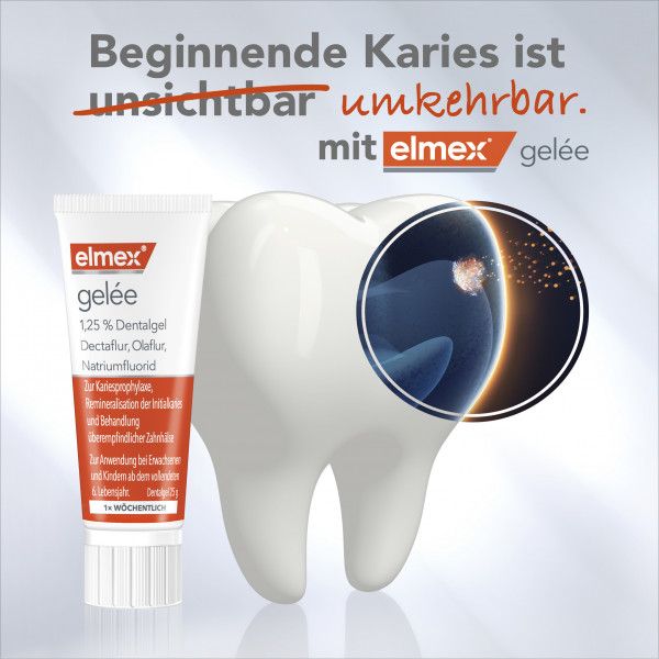 bodyguardapotheke elmex gelée Zahnpasta zum Schutz vor Karies und Zahnschmerzen Valentinstagsangebot