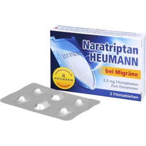 bodyguardapotheke NARATRIPTAN Heumann bei Migräne 2 5 mg Filmtabl Jubiläumsangebot
