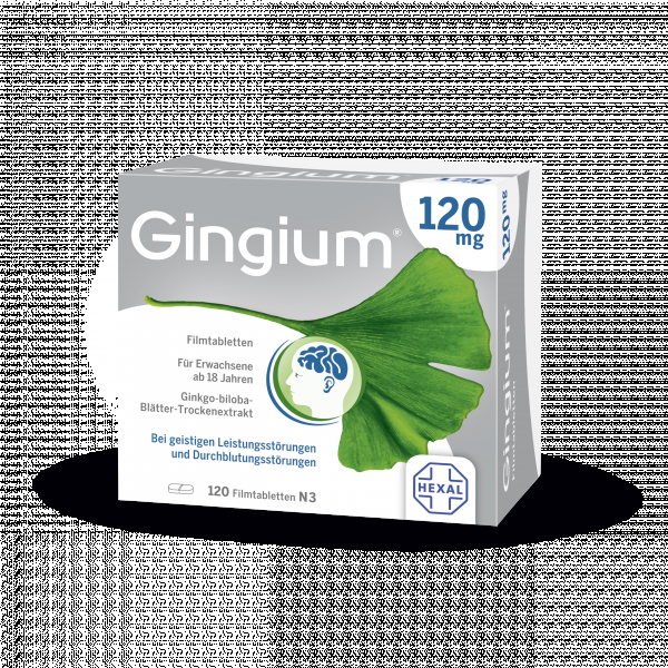 bodyguardapotheke GINGIUM 120 mg Filmtabletten Top Angebot