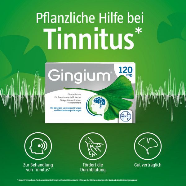 bodyguardapotheke GINGIUM 120 mg Filmtabletten Top Angebot