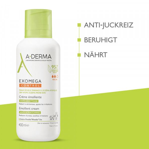 bodyguardapotheke A-DERMA EXOMEGA CONTROL Creme rückfettend Zeitlich begrenztes Angebot