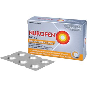 bodyguardapotheke NUROFEN 200 mg Schmelztabletten Lemon Letzte 2 Tage