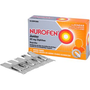 bodyguardapotheke NUROFEN Junior 60 mg Zäpfchen Discount Store für neue Produkte
