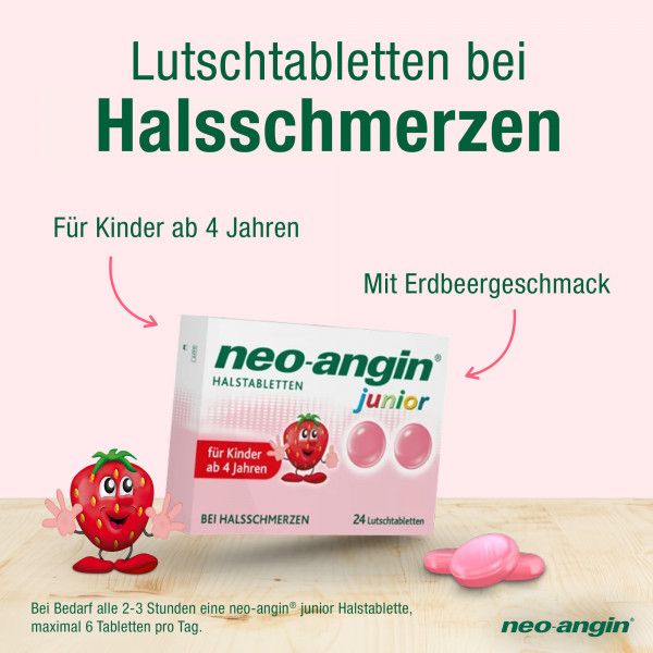 bodyguardapotheke NEO-ANGIN junior Halstabletten Riesige Rabatte