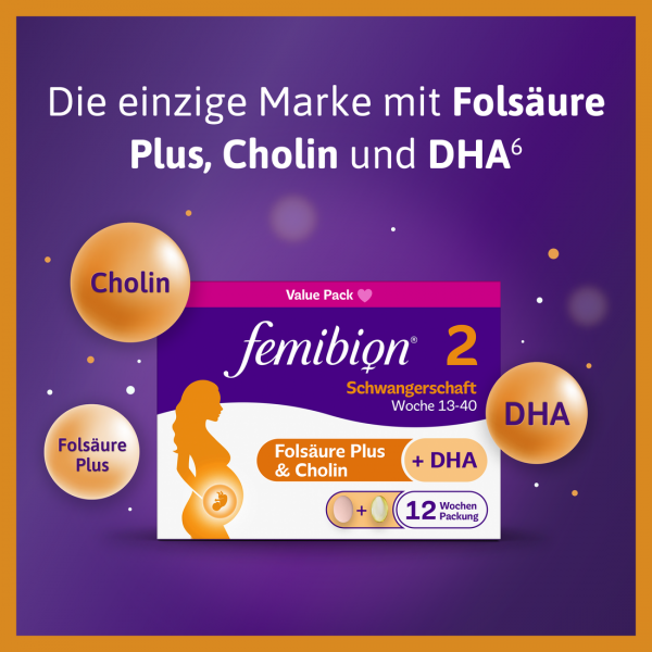 bodyguardapotheke FEMIBION 2 Schwangerschaft Kombipackung Kostenloser Versand international
