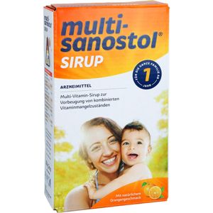 bodyguardapotheke MULTI SANOSTOL Sirup Begrenzt auf 3 Tage