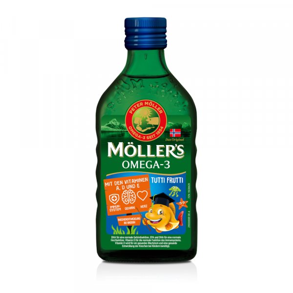 bodyguardapotheke MÖLLER'S Omega-3 Kids Fruchtgeschmack Öl
