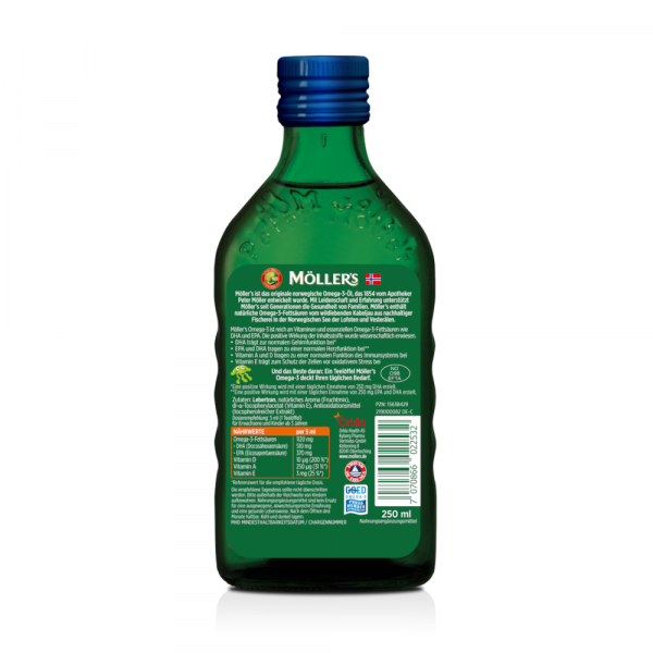 bodyguardapotheke MÖLLER'S Omega-3 Kids Fruchtgeschmack Öl Black Friday Preise