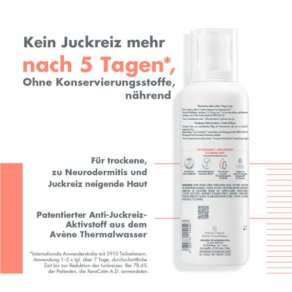 bodyguardapotheke Avène XeraCalm A.D Creme gegen Juckreiz und zur Pflege von Neurodermitis Auslauf