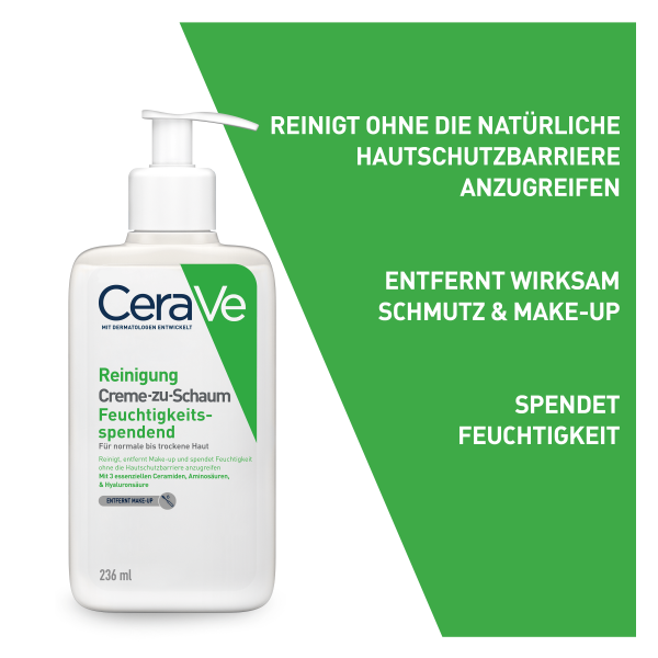 bodyguardapotheke CERAVE Creme-zu-Schaum Reinigung Hotsell
