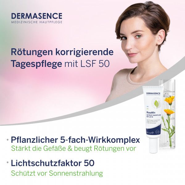 bodyguardapotheke DERMASENCE RosaMin getönte Tagespflege Cr.LSF 50 Günstiger Verkauf