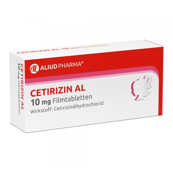 bodyguardapotheke Cetirizin AL 10 mg Filmtabletten bei Heuschnupfen