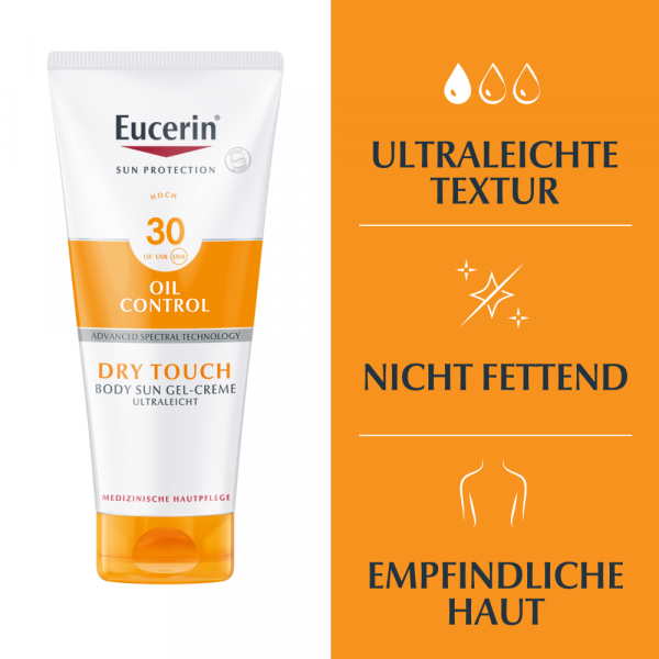 bodyguardapotheke EUCERIN Sun Gel-Creme Oil Control Body LSF 30 Sonderangebot