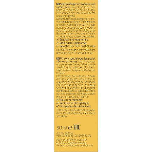 bodyguardapotheke Weleda Coldcream - pflegt und schützt intensiv Cyber Monday