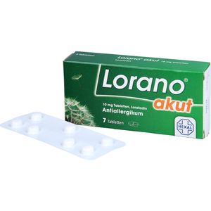 bodyguardapotheke LORANO akut Tabletten Muttertagsangebot