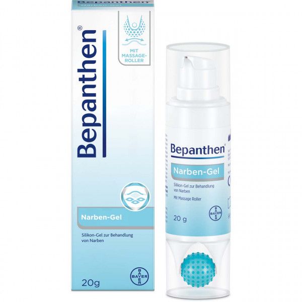 bodyguardapotheke BEPANTHEN Narben-Gel mit Massage-Roller