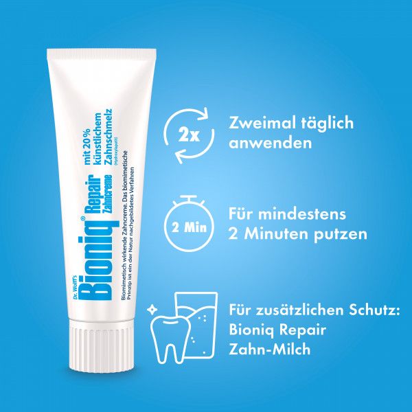 bodyguardapotheke BIONIQ Repair-Zahncreme Saisonale Angebote