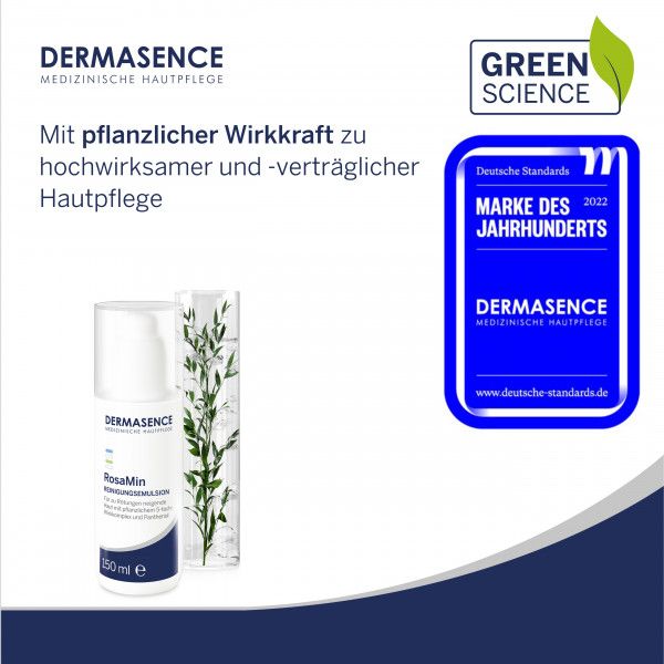 bodyguardapotheke DERMASENCE RosaMin Reinigungsemulsion Riesige Ersparnisse