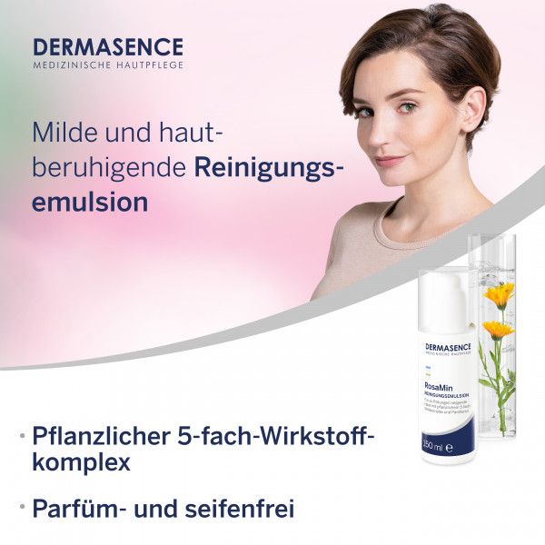bodyguardapotheke DERMASENCE RosaMin Reinigungsemulsion Riesige Ersparnisse