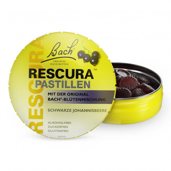 bodyguardapotheke Bach RESCURA® Pastillen Schwarze Johannisbeere 50g