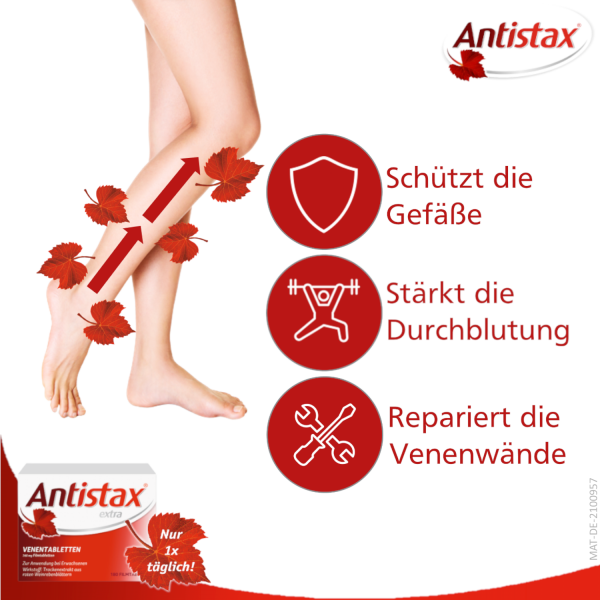 bodyguardapotheke ANTISTAX extra Venentabletten Kostenlose Rückgabe