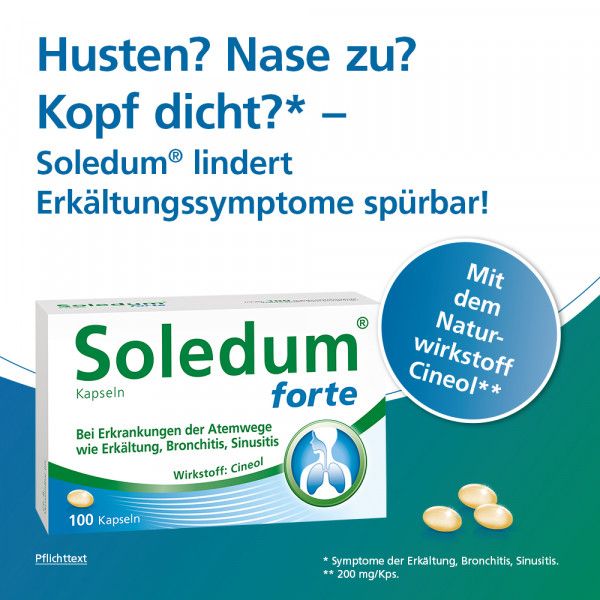 bodyguardapotheke SOLEDUM Kapseln forte 200 mg Letzte 3 Tage