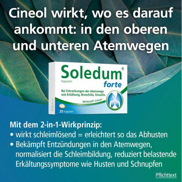 bodyguardapotheke SOLEDUM Kapseln forte 200 mg Letzte 3 Tage