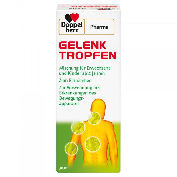 bodyguardapotheke GELENK TROPFEN DoppelherzPharma Neueste Stile